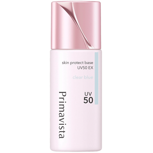 プリマヴィスタ スキンプロテクトベース 皮脂くずれ防止 UV50 EX クリアブルー