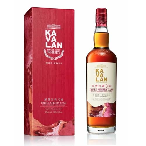 カバラン トリプルシェリーカスク シングルモルトウイスキー 1000ml