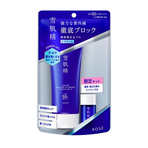 雪肌精 スキンケア UV エッセンス ジェル キット N 90g+14ml