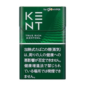 ケント トゥルー リッチ メンソール glo hyper用