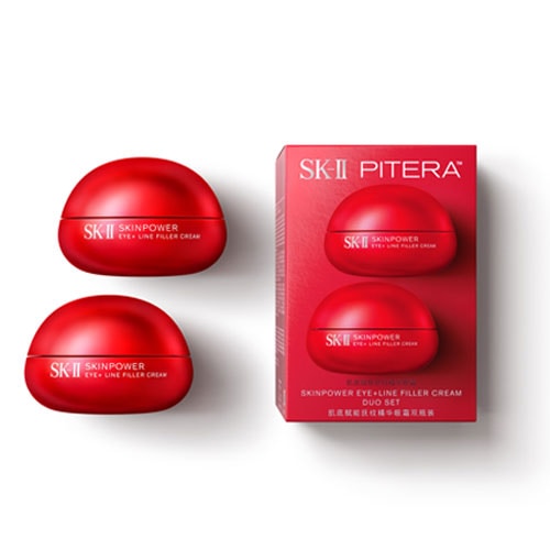 スキンパワー アイ プラス ライン フィラー クリーム デュオ セット 15g×2