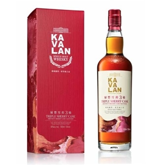 カバラン トリプルシェリーカスク シングルモルトウイスキー 1000ml
